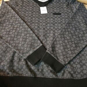 Coach sweater